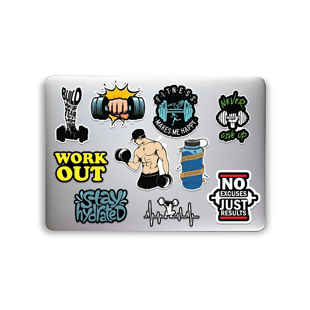 Gym Sticker Packs [50 sticker]