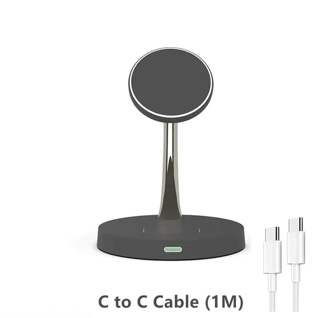 Iphone Magnetic Wireless Charger Station Dock