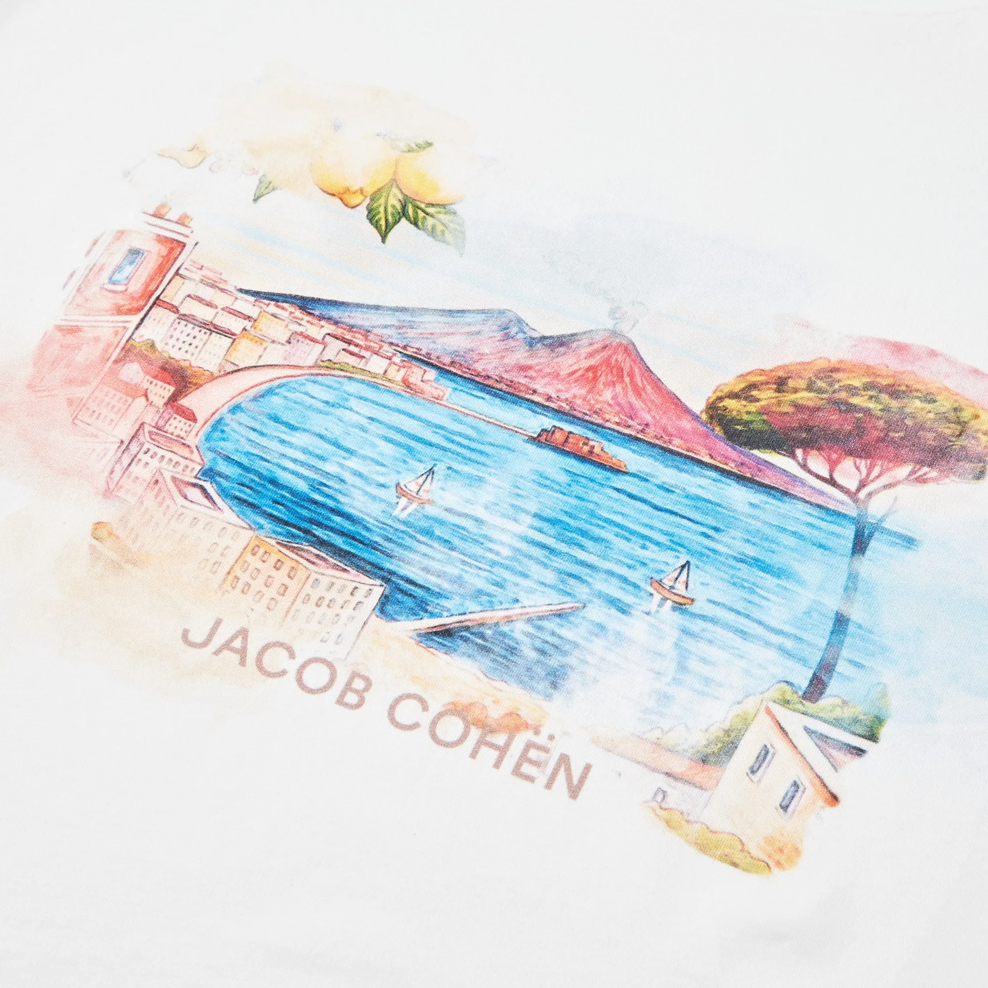 Jacob Cohen Naples Short Sleeve T-shirt (White)