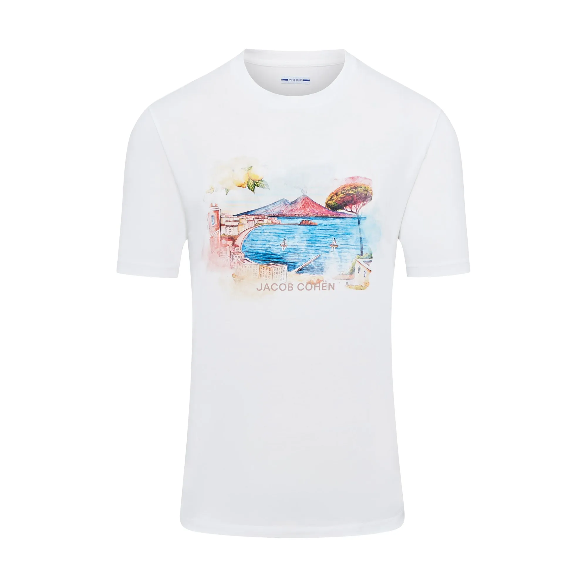 Jacob Cohen Naples Short Sleeve T-shirt (White)