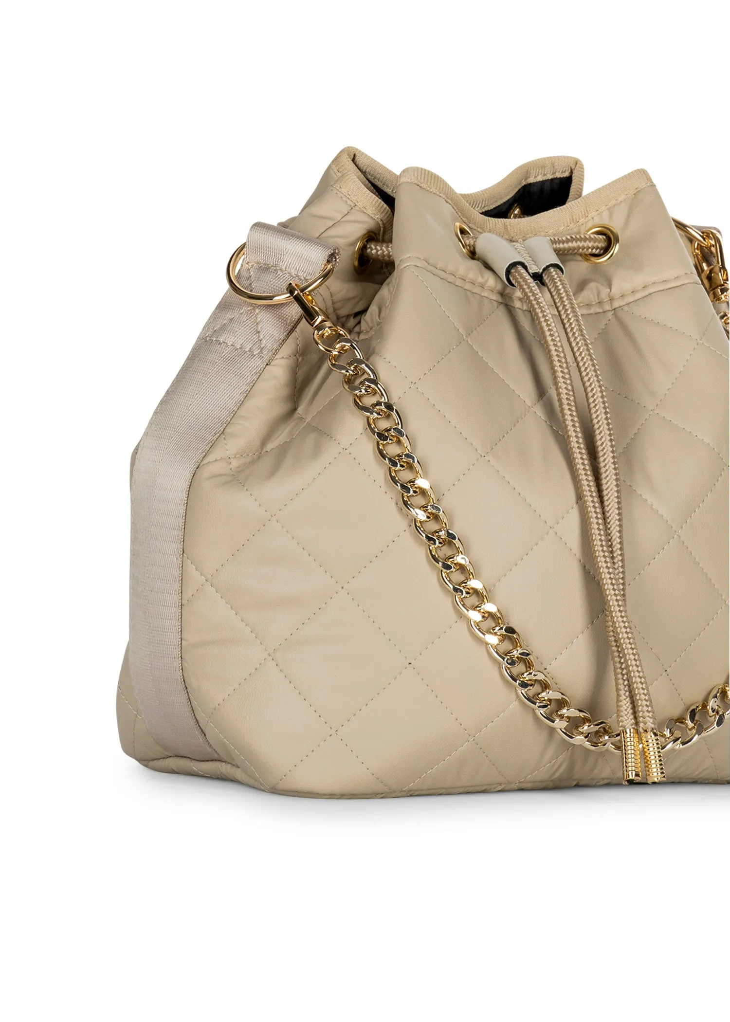 Lindsey Buff Puffer Bucket Bag - FINAL SALE