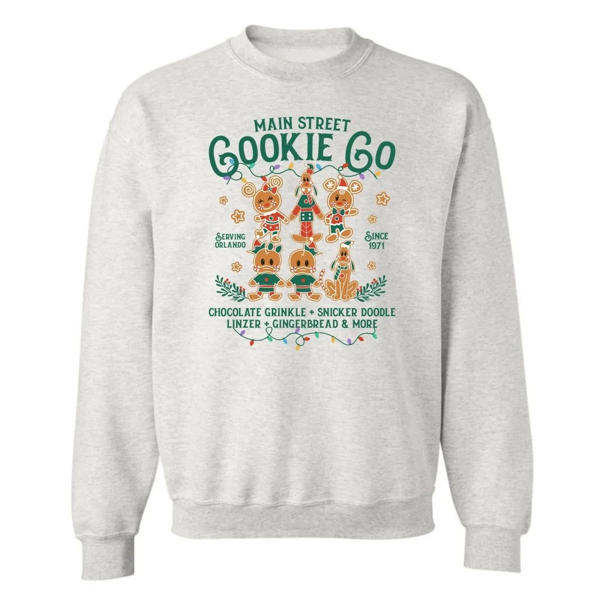 'Main Street Cookie Co.' Crewneck Sweatshirt