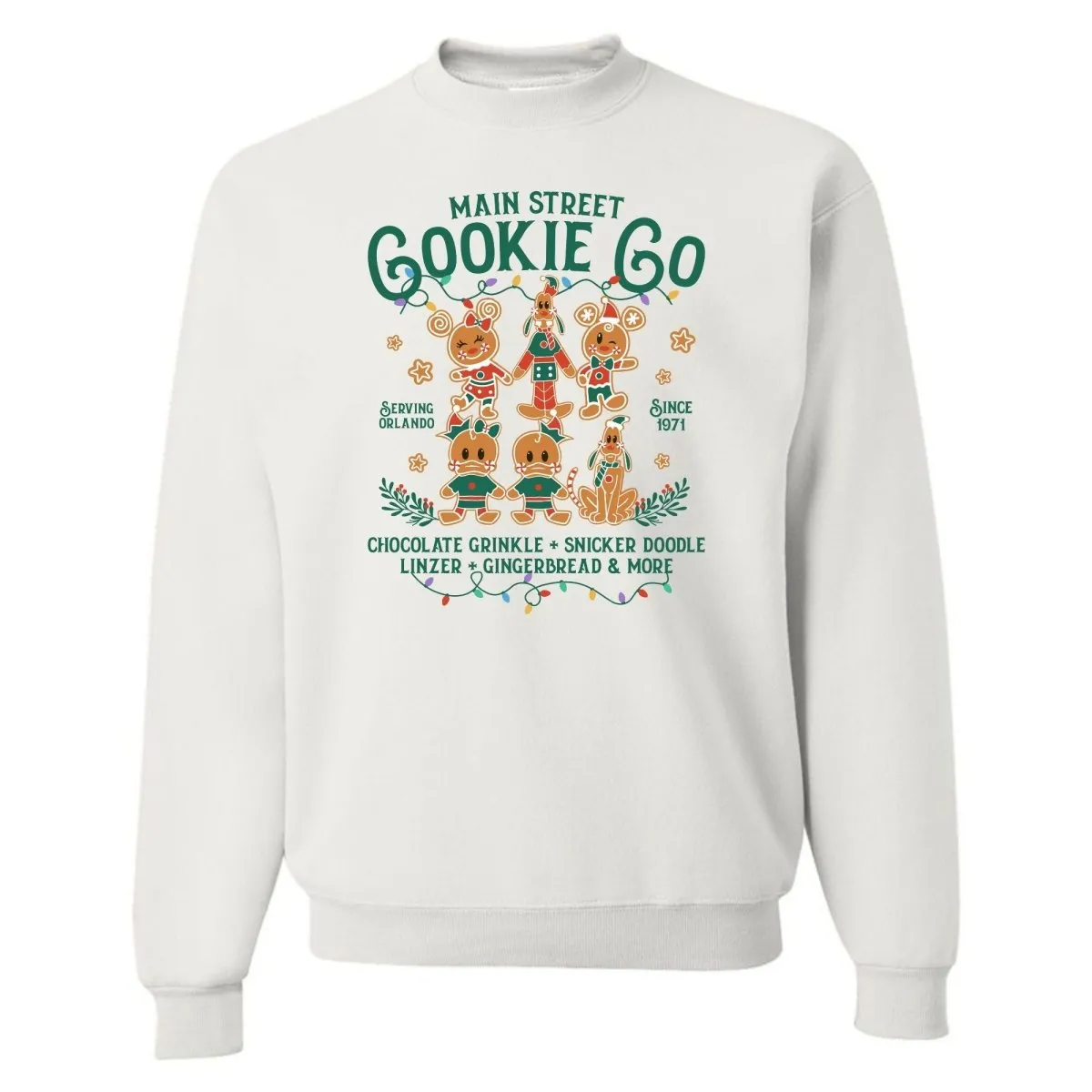 'Main Street Cookie Co.' Crewneck Sweatshirt