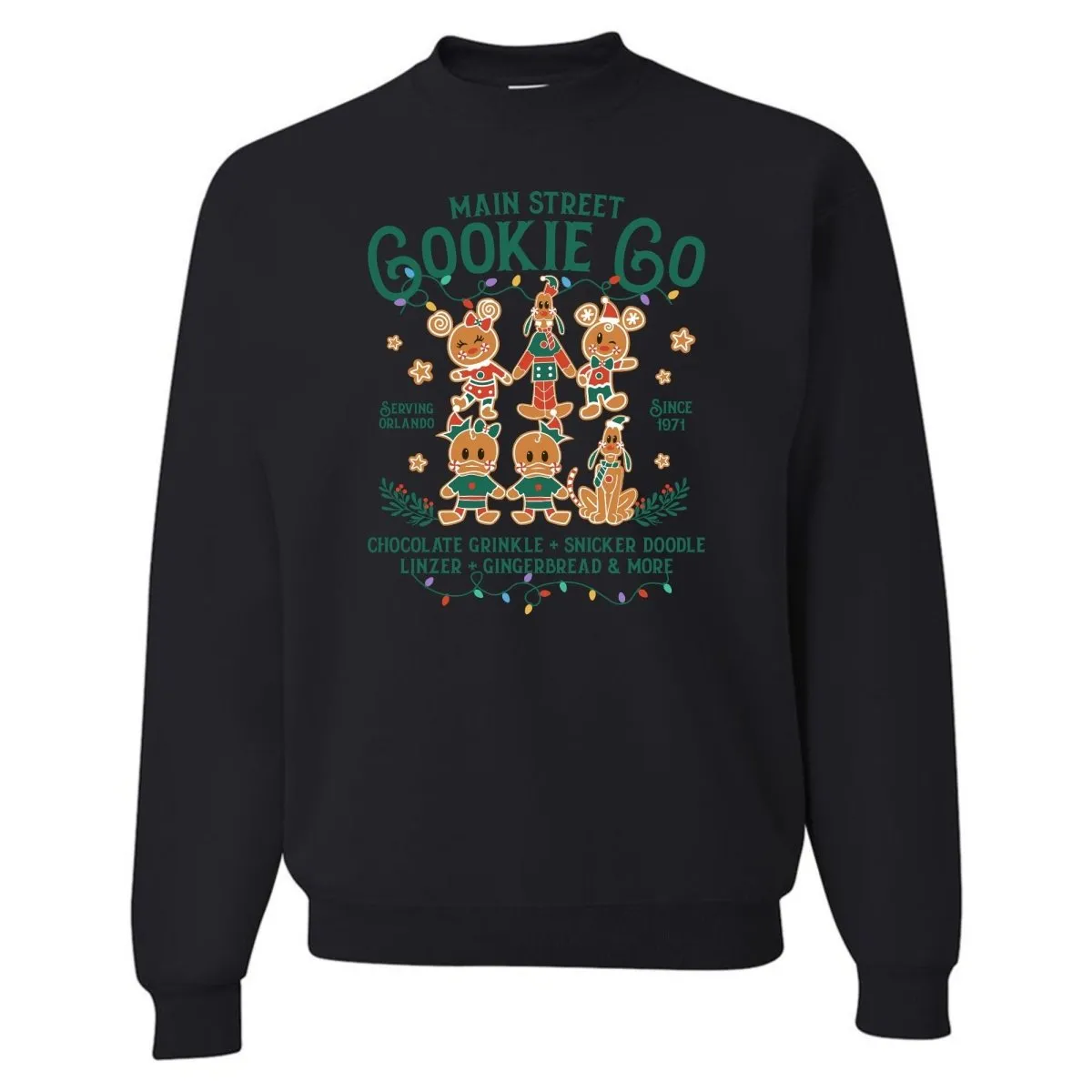 'Main Street Cookie Co.' Crewneck Sweatshirt