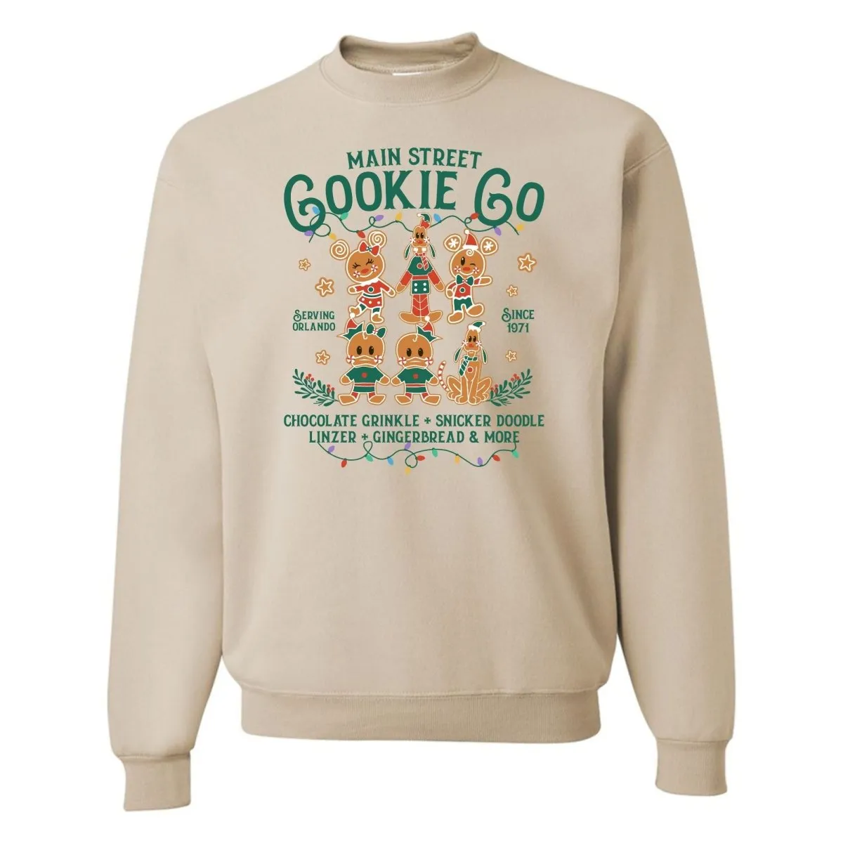 'Main Street Cookie Co.' Crewneck Sweatshirt