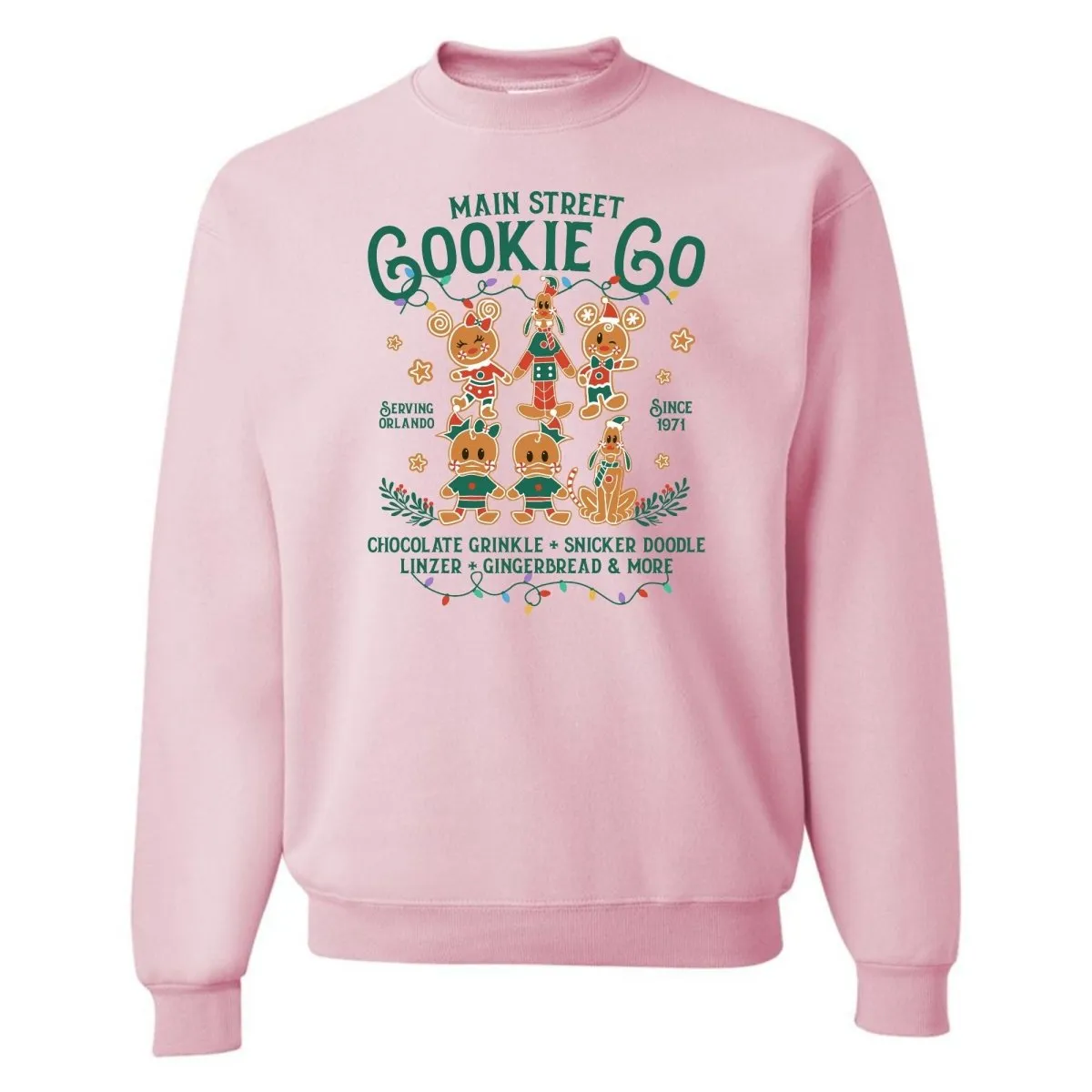 'Main Street Cookie Co.' Crewneck Sweatshirt