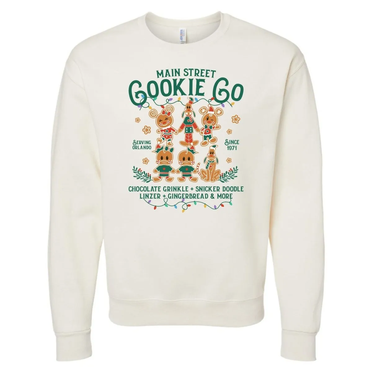 'Main Street Cookie Co.' Crewneck Sweatshirt