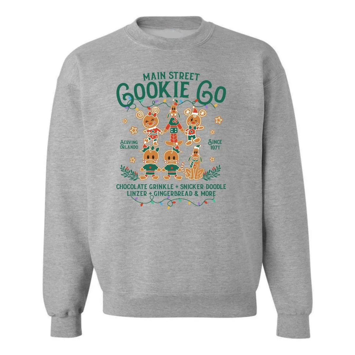 'Main Street Cookie Co.' Crewneck Sweatshirt