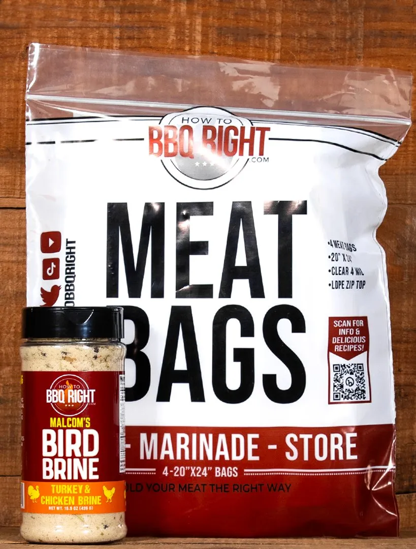 Malcom's Brine & Meat Bag Bundle