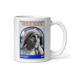 Mother Teresa of Calcutta Saint Card Mug