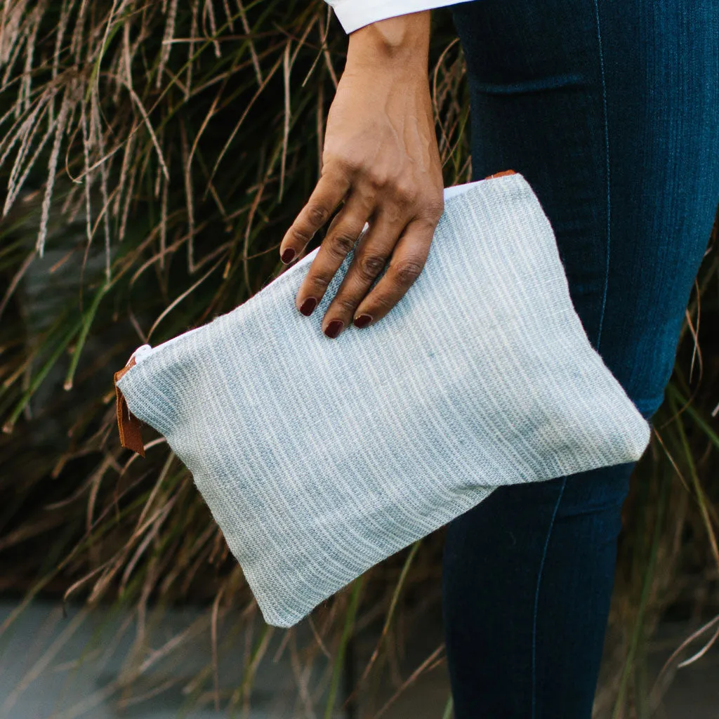 Nantucket Looms Heirloom Fabric Clutch