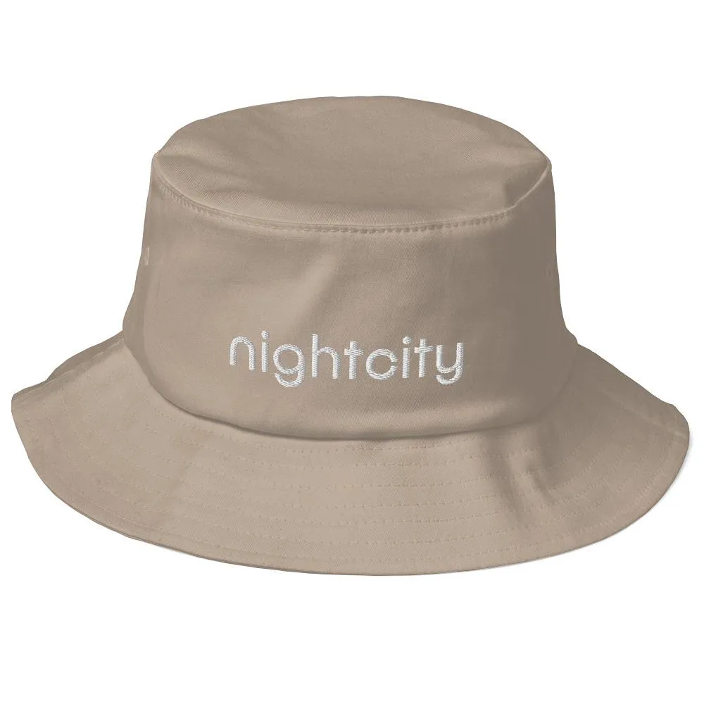 Nightcity Old School Bucket Hat