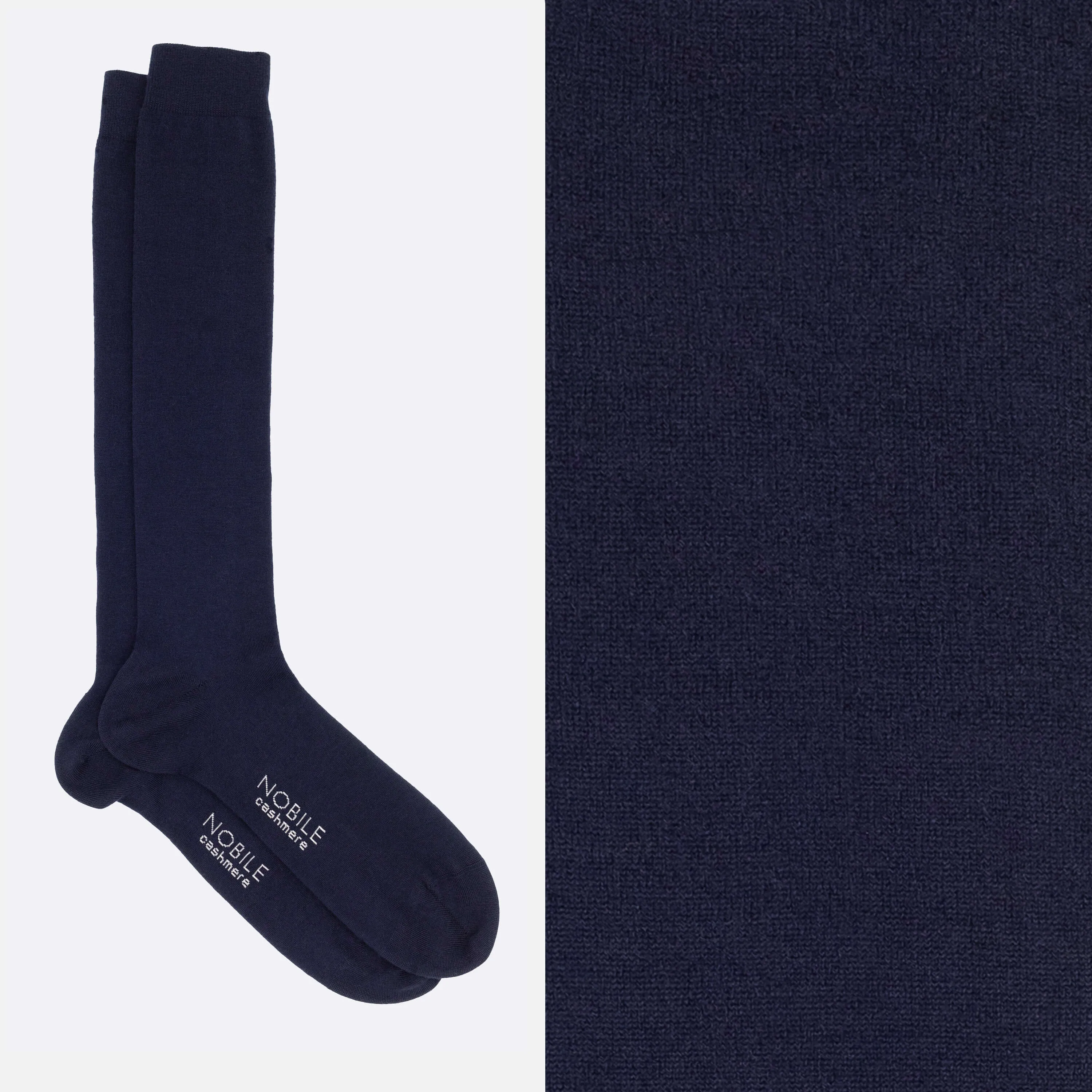 Nobile Luxury Essential - Calza lunga in cashmere di Capra Hircus