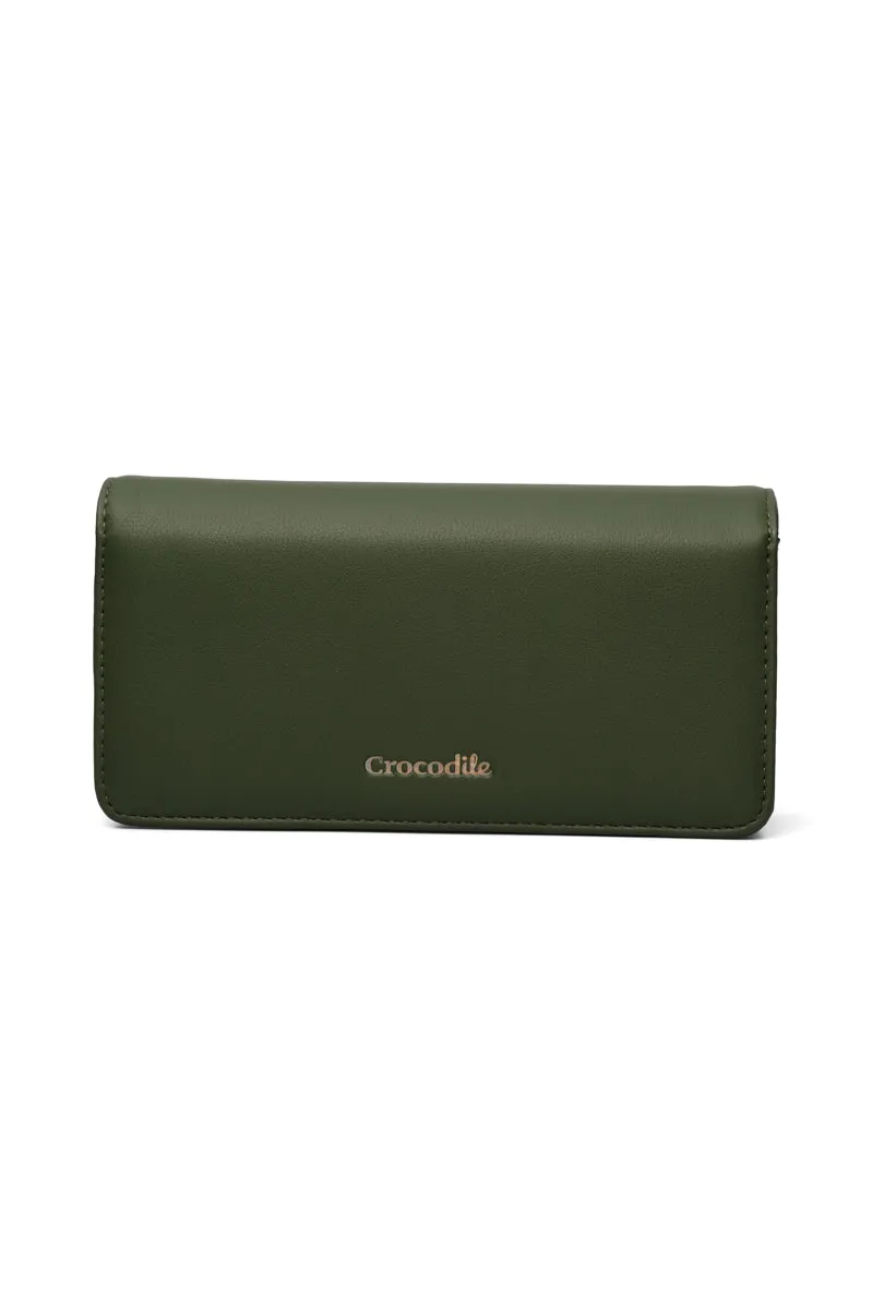 Nova- Bi-fold Long Wallet-Green