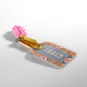 PAPAYA! LUGGAGE TAG IN GYPSY PEACH