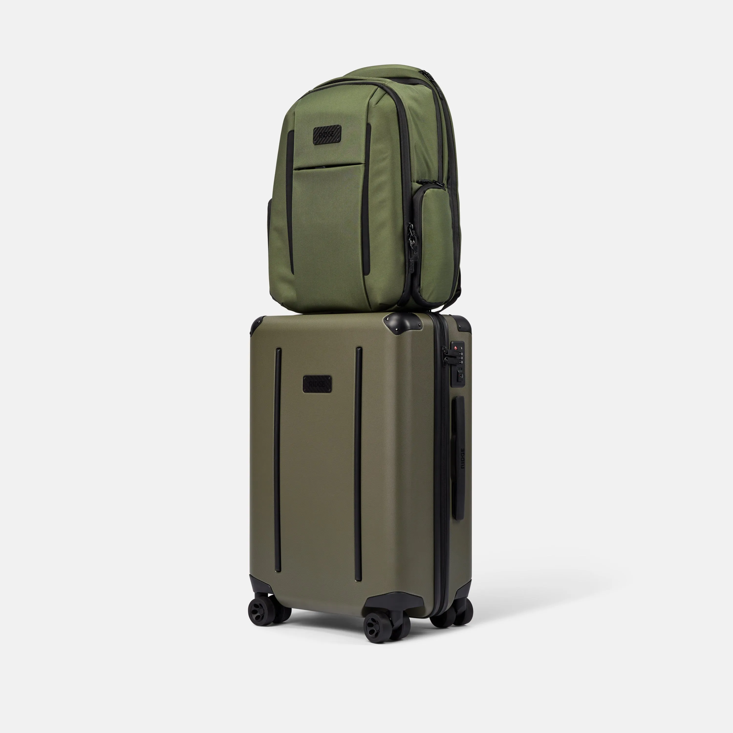 Ridge Commuter Backpack - Matte Olive