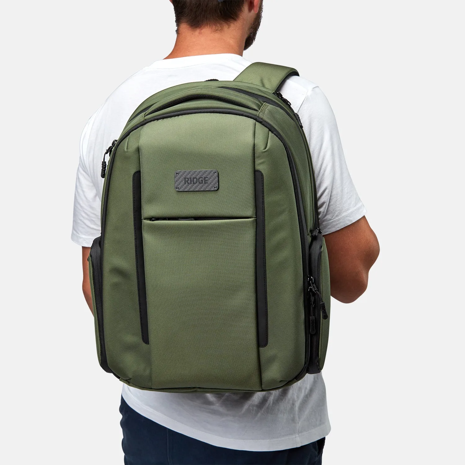 Ridge Commuter Backpack - Matte Olive