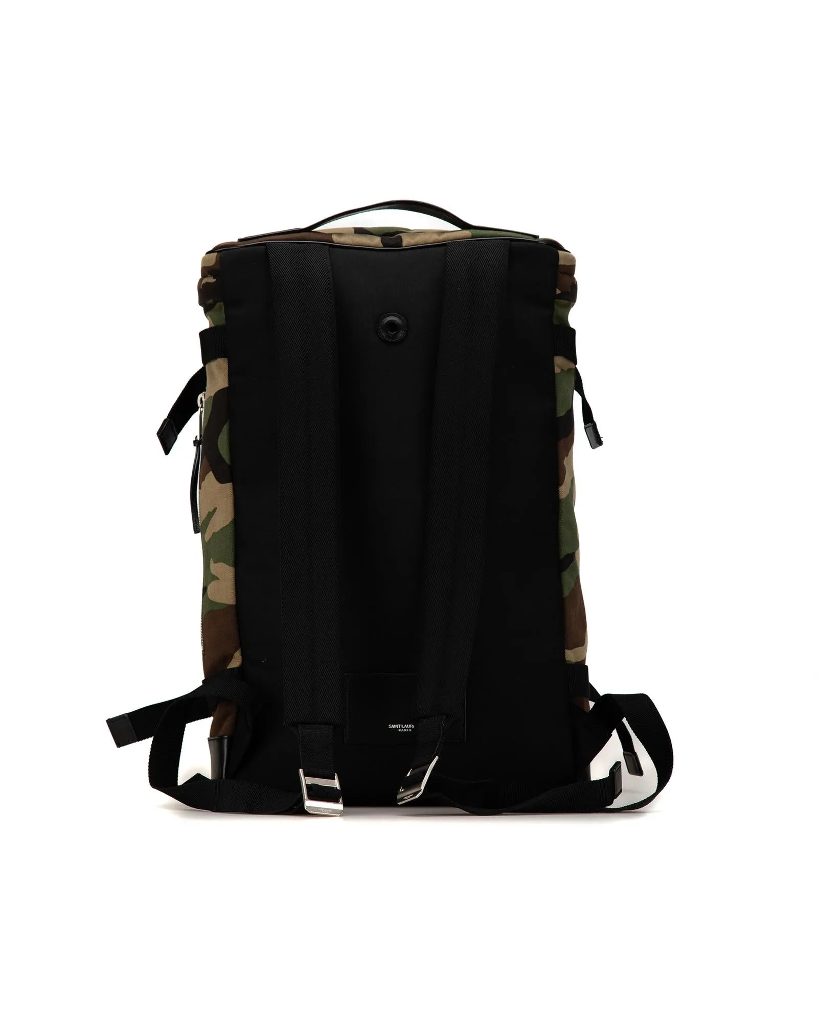 Saint Laurent Rive Gauche Backpack Camouflage