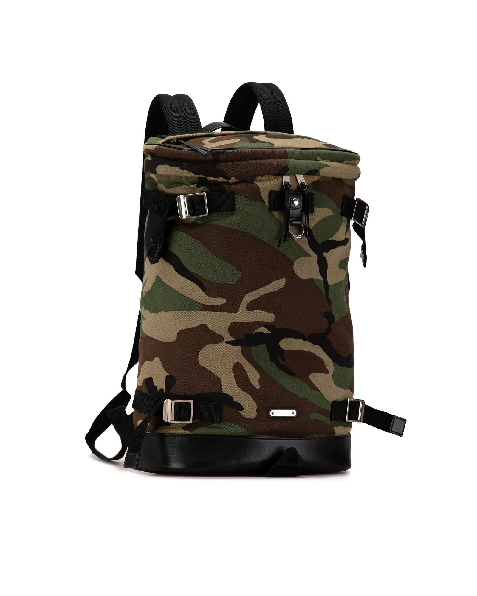 Saint Laurent Rive Gauche Backpack Camouflage