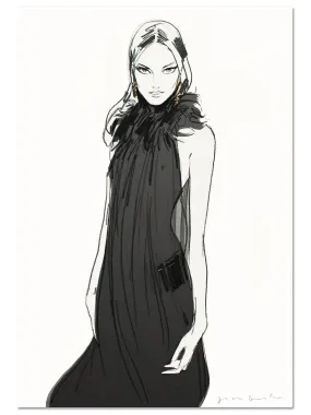 Saint Laurent Sheer Dress