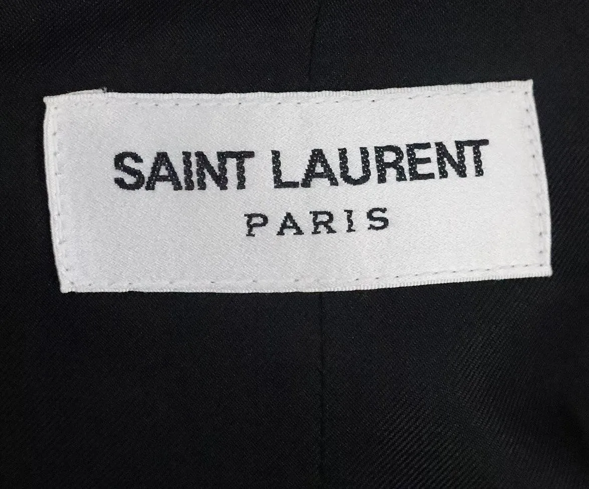 Saint Laurent Silver Blazer sz 2