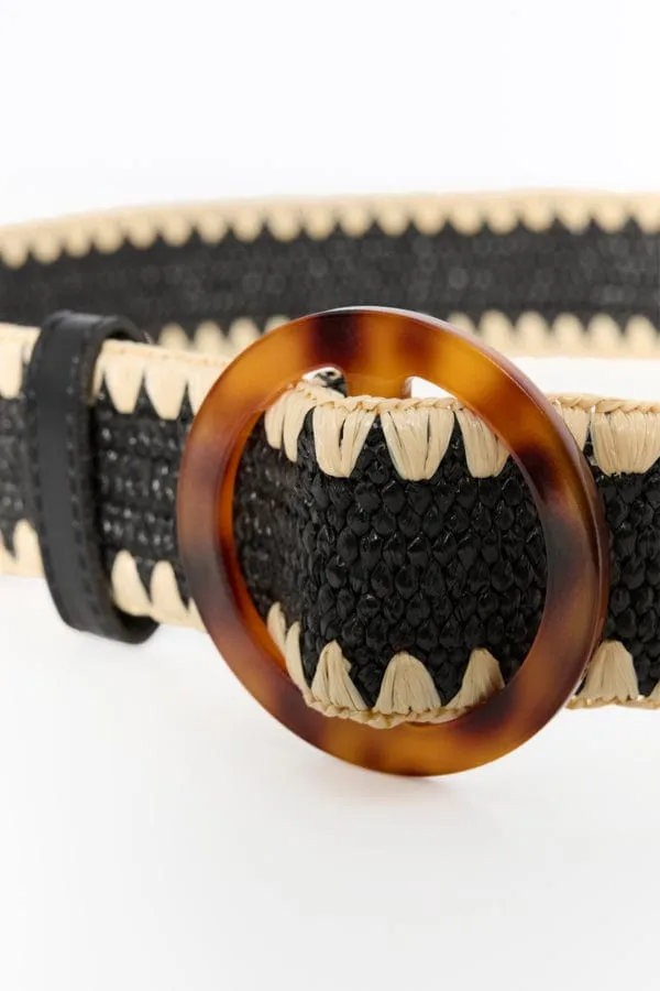 Saint Tropez Belt Black Natural