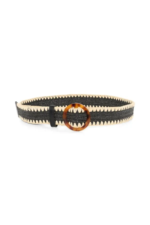 Saint Tropez Belt Black Natural