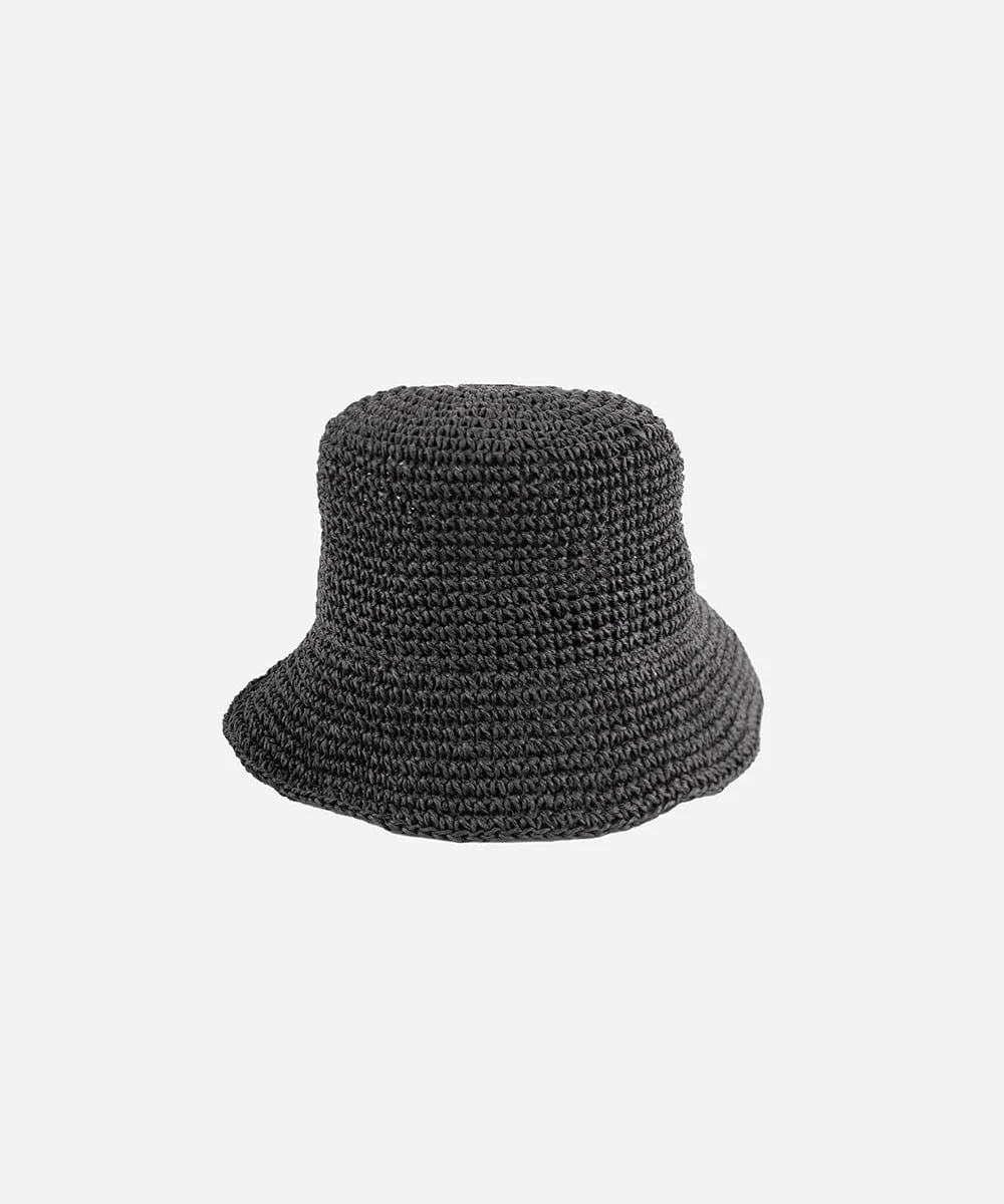 Sal Crochet Packable Bucket Hat