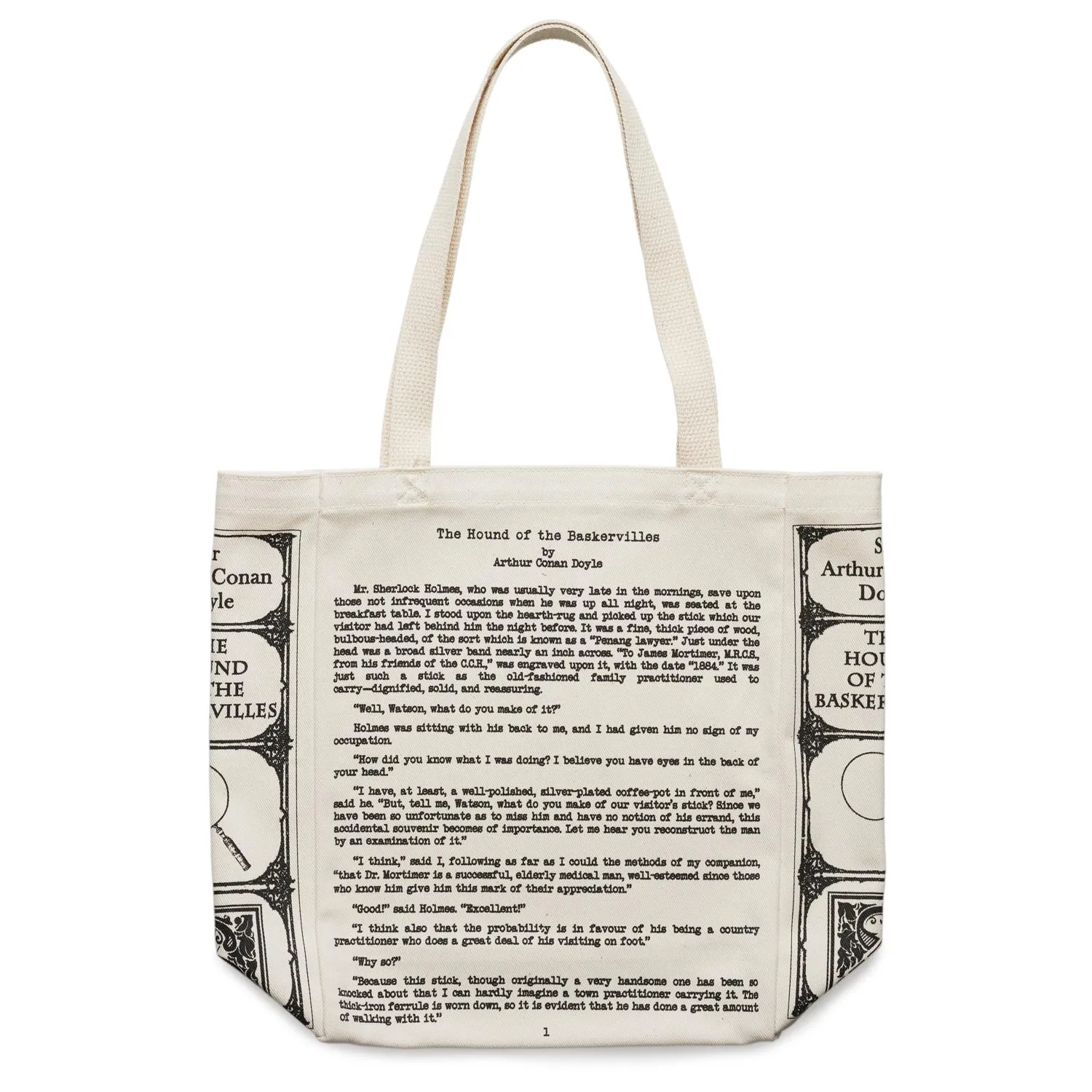 Sherlock Holmes Book Tote