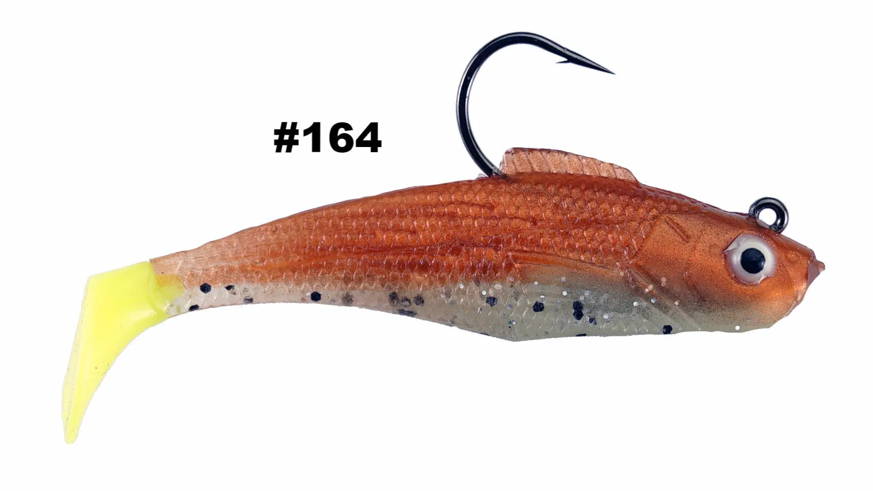 The Usual Suspects 3" & 4" Swagger Tail Shad