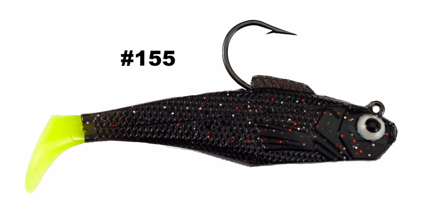 The Usual Suspects 3" & 4" Swagger Tail Shad