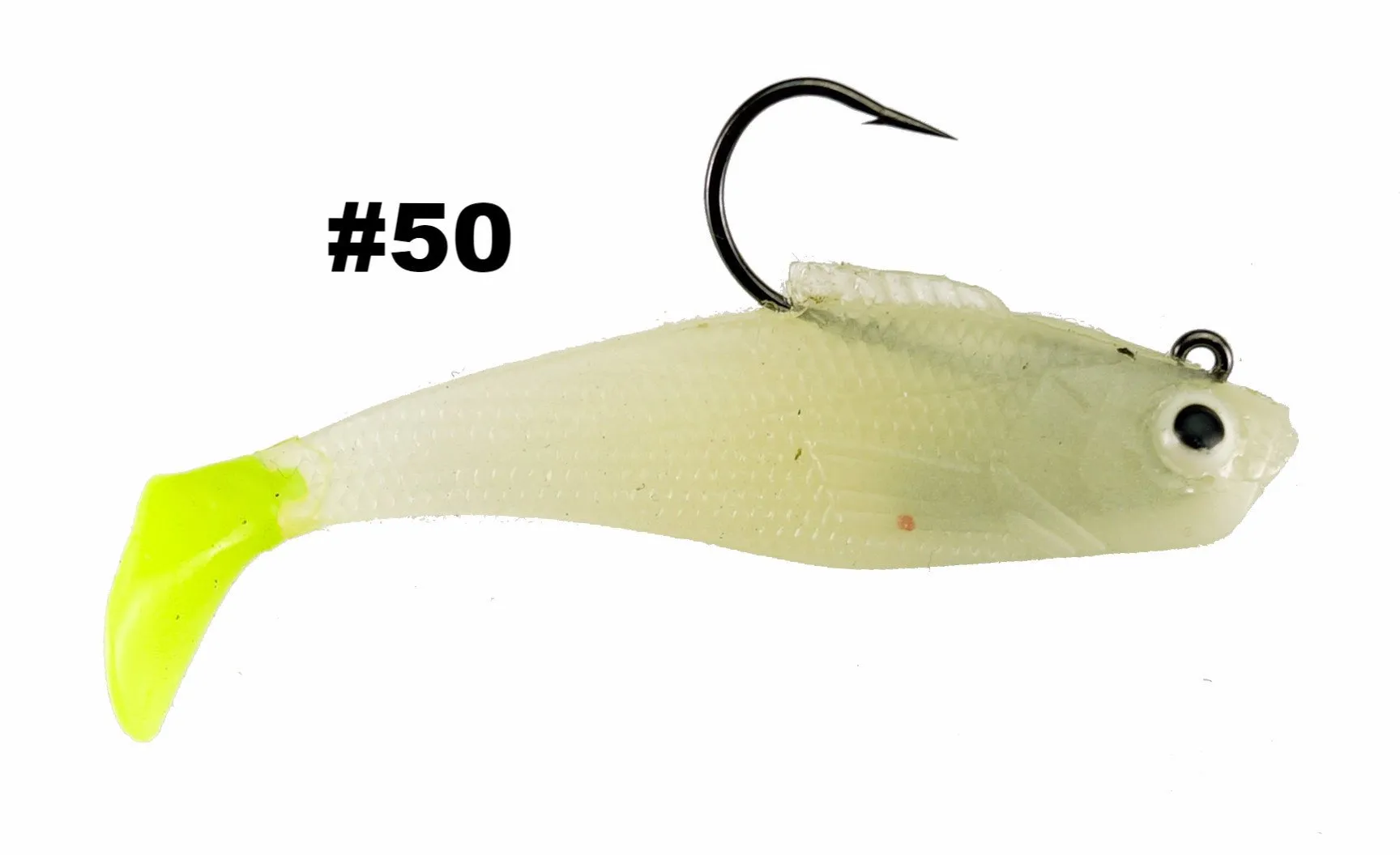 The Usual Suspects 3" & 4" Swagger Tail Shad