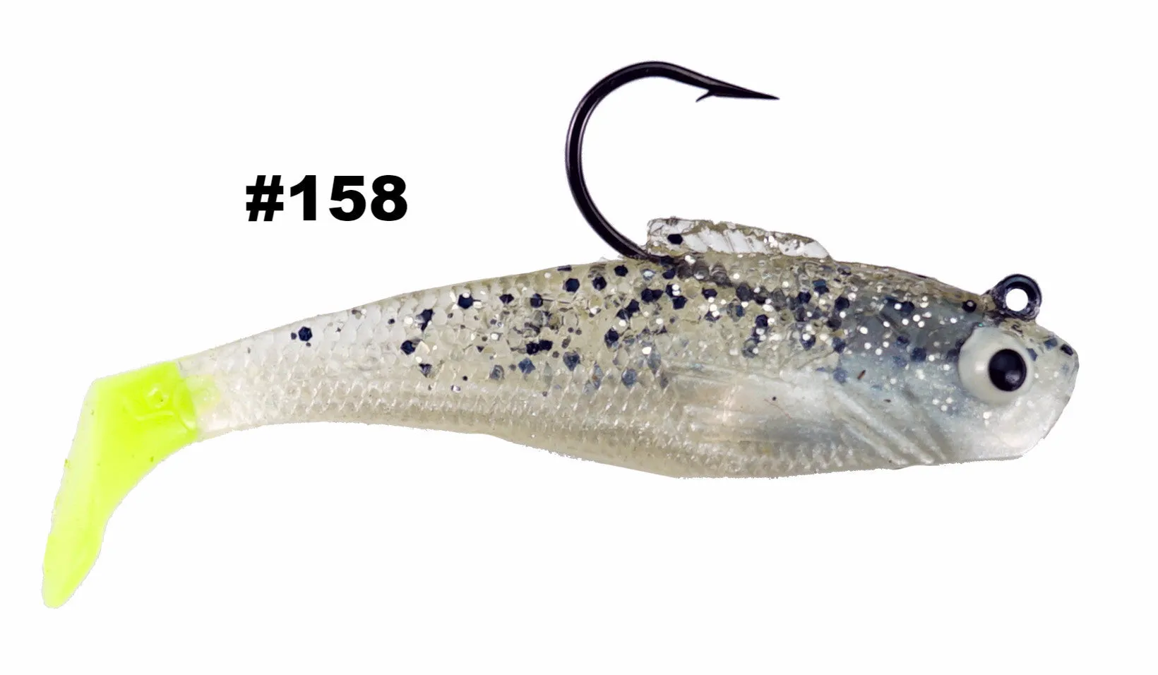 The Usual Suspects 3" & 4" Swagger Tail Shad