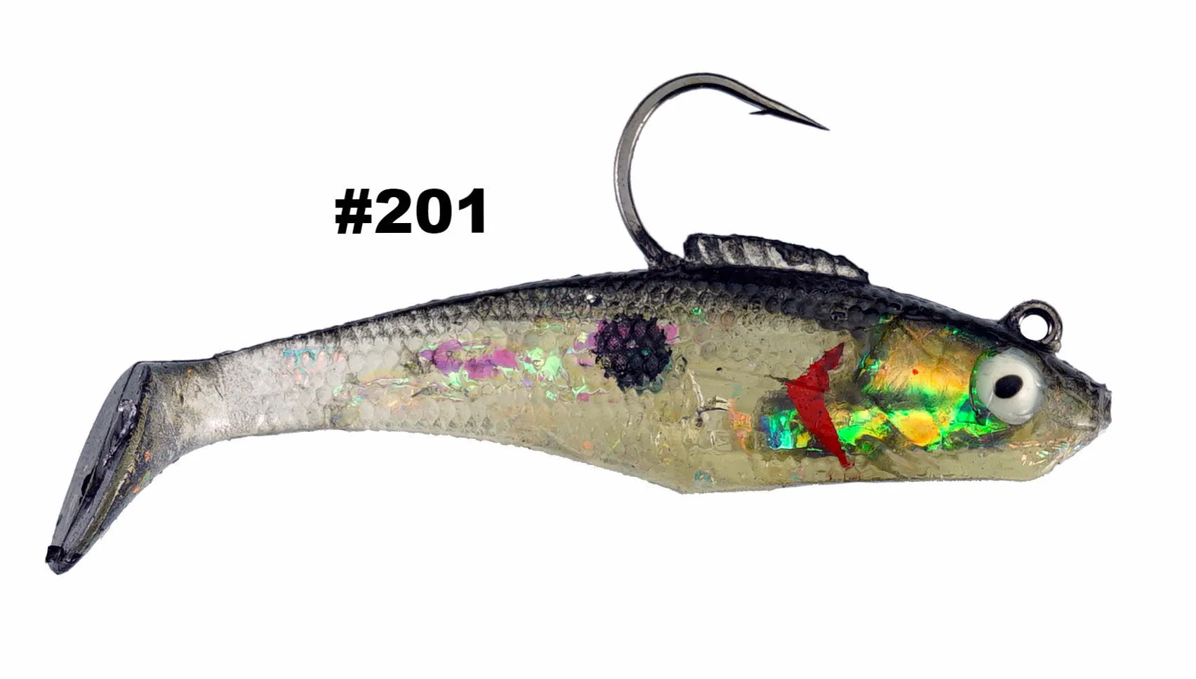 The Usual Suspects 3" & 4" Swagger Tail Shad