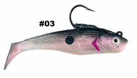 The Usual Suspects 3" & 4" Swagger Tail Shad