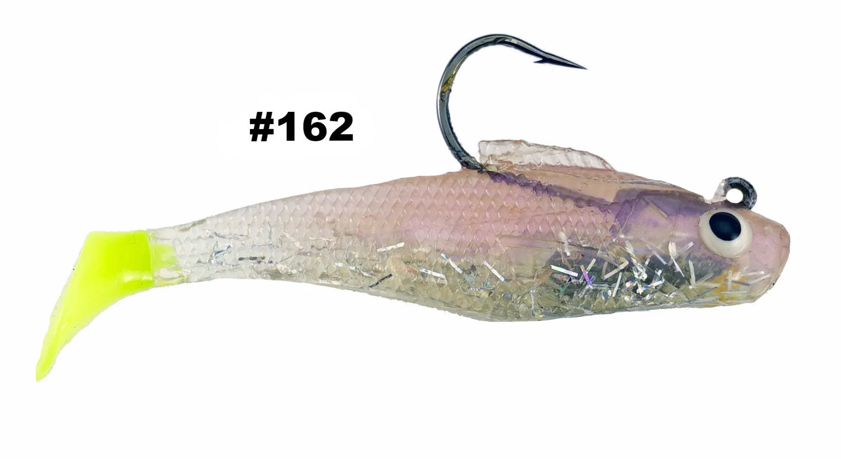 The Usual Suspects 3" & 4" Swagger Tail Shad