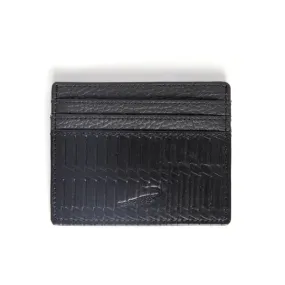 Timeless Emblem Card Holder-Black