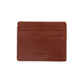 Timeless Emblem Card Holder-Brown