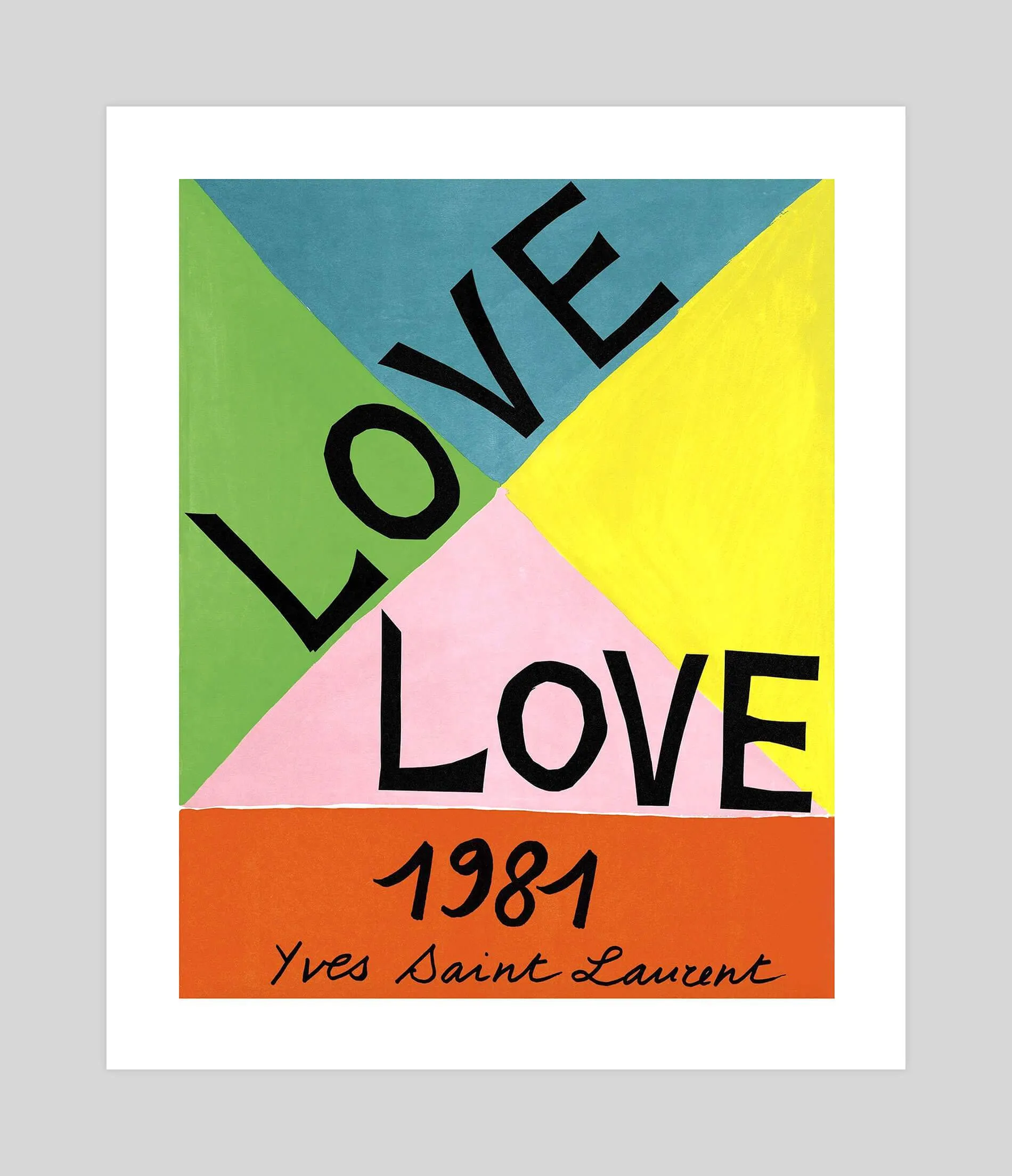 Yves Saint Laurent Love 1981