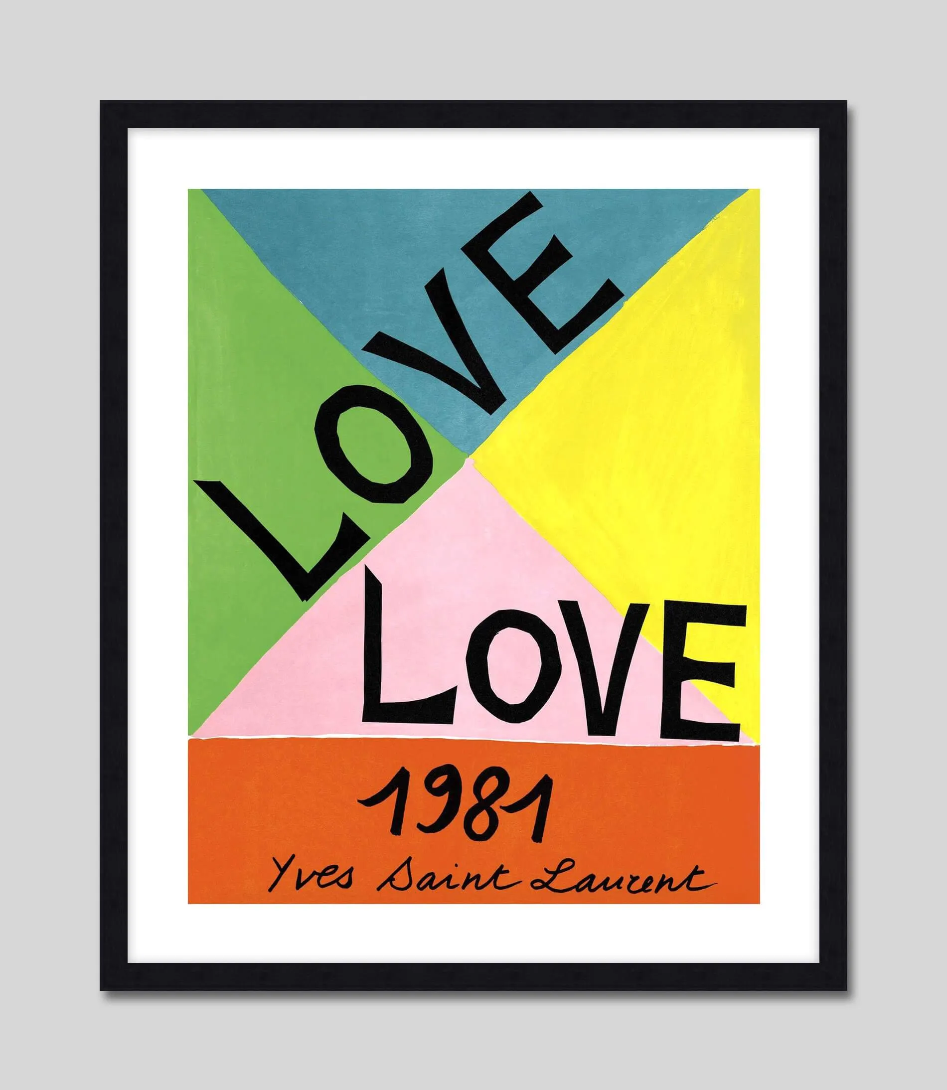 Yves Saint Laurent Love 1981