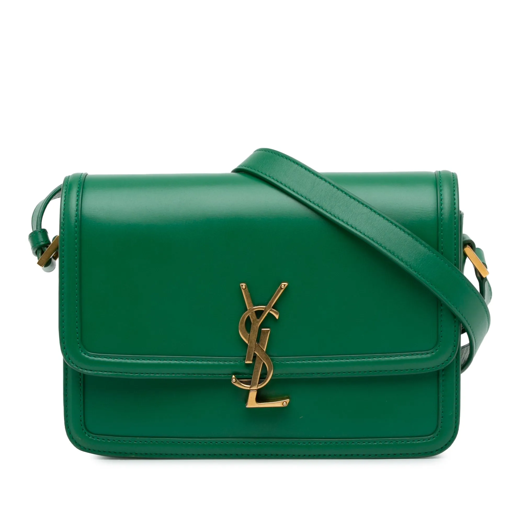 Yves Saint Laurent Solferino Medium Green