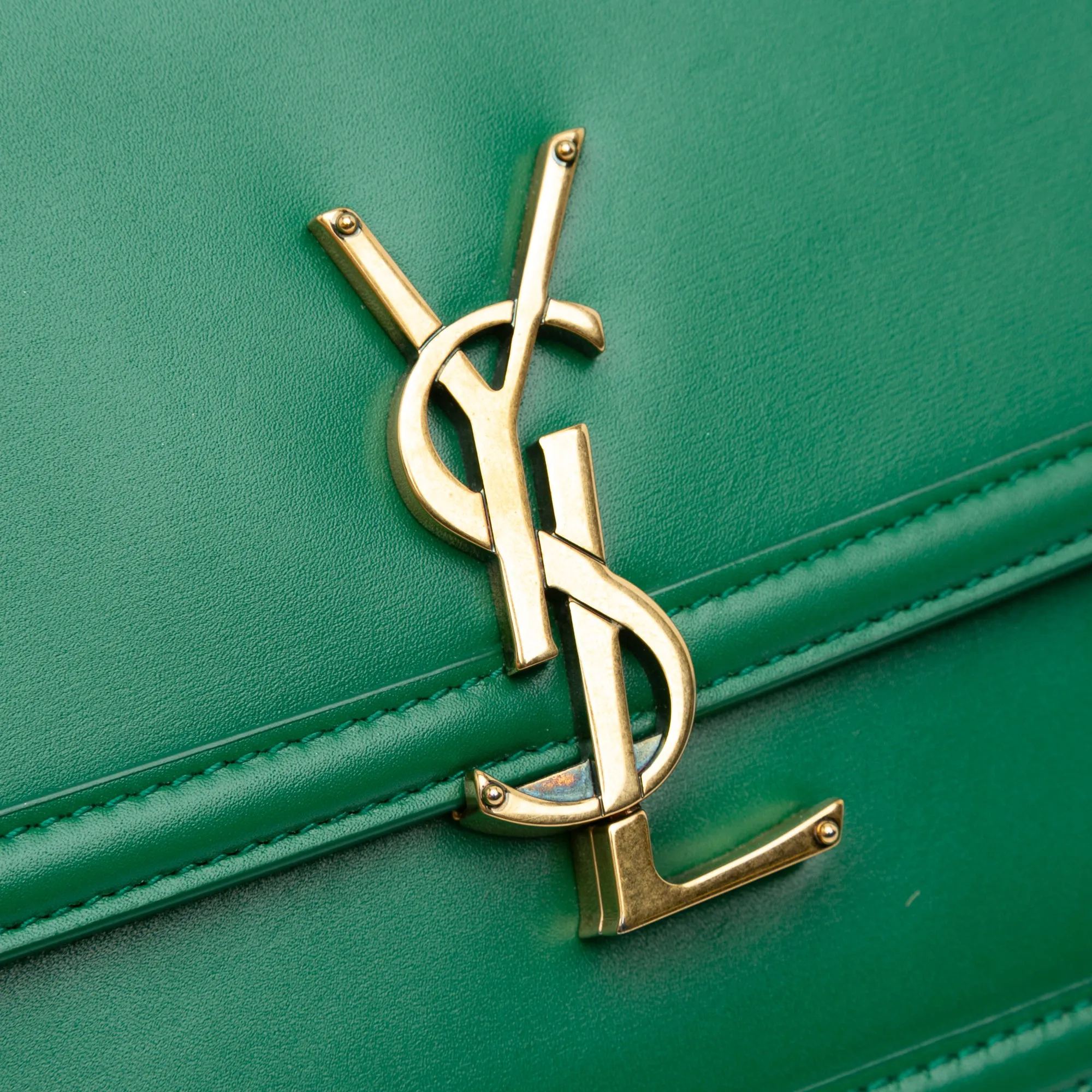 Yves Saint Laurent Solferino Medium Green